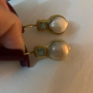 Freshwater pearl earrings